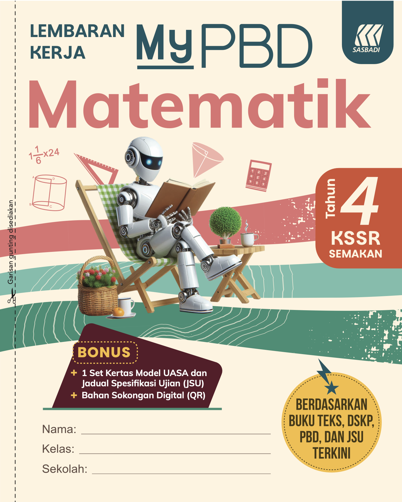 Lembaran Kerja MyPBD KSSR Matematik Tahun 4 Cover